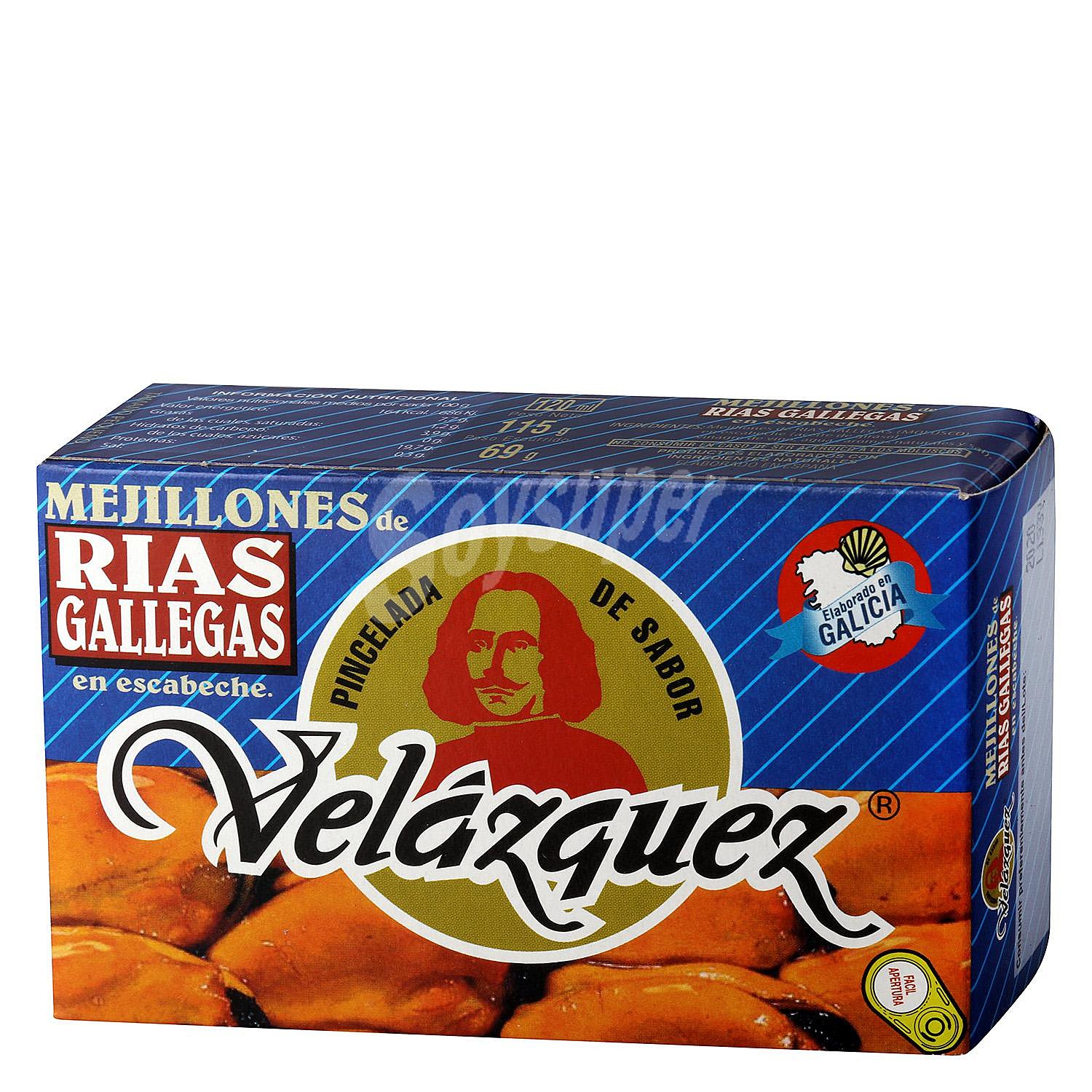 Mejillones de las rías gallegas en escabeche