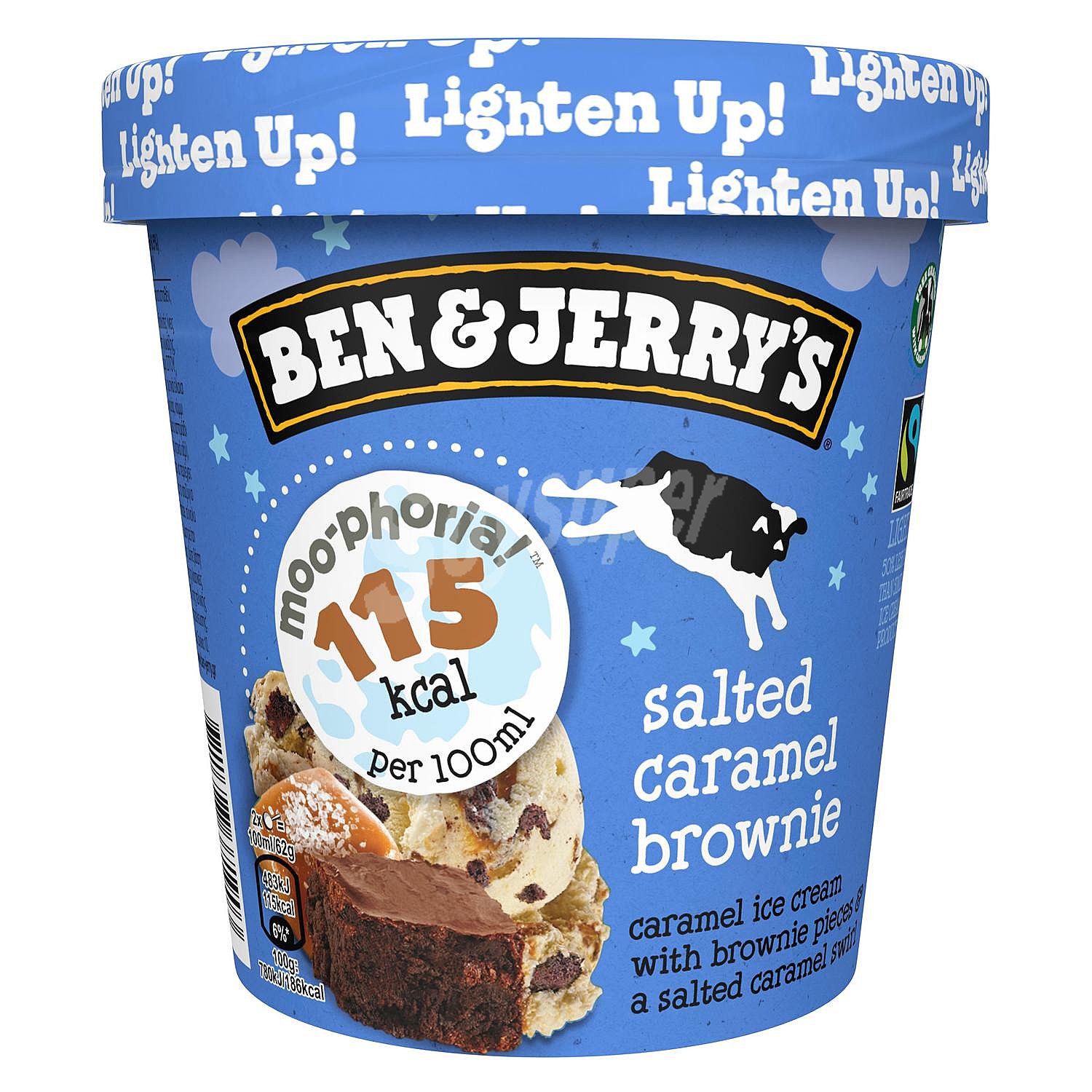 Helado Moo-phoria salted caramel brownie ben&jerry's