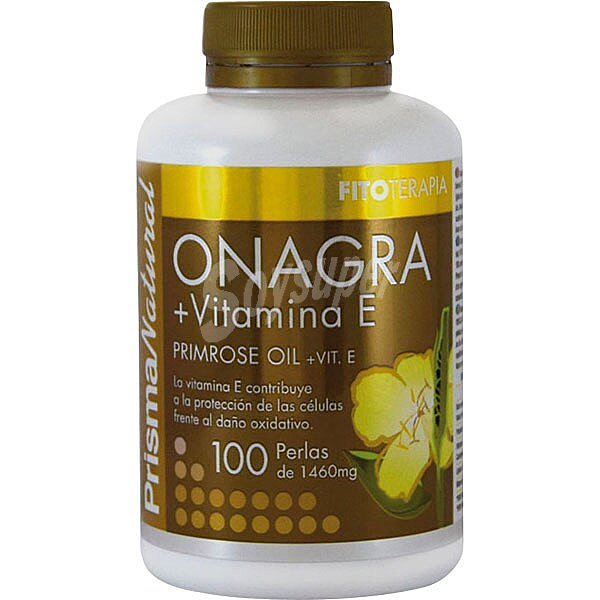 Perlas de onagra + vitamina E envase 146 g