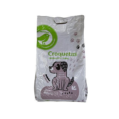 Producto económico alcampo Comida para perro a base de croquetas de carne y cereales producto económico alcampo