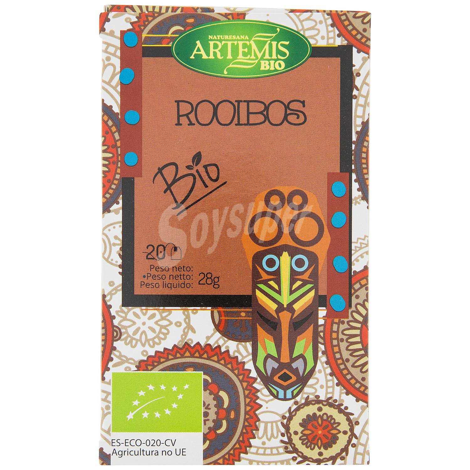 Té Rooibos en bolsitas ecológico Naturesana