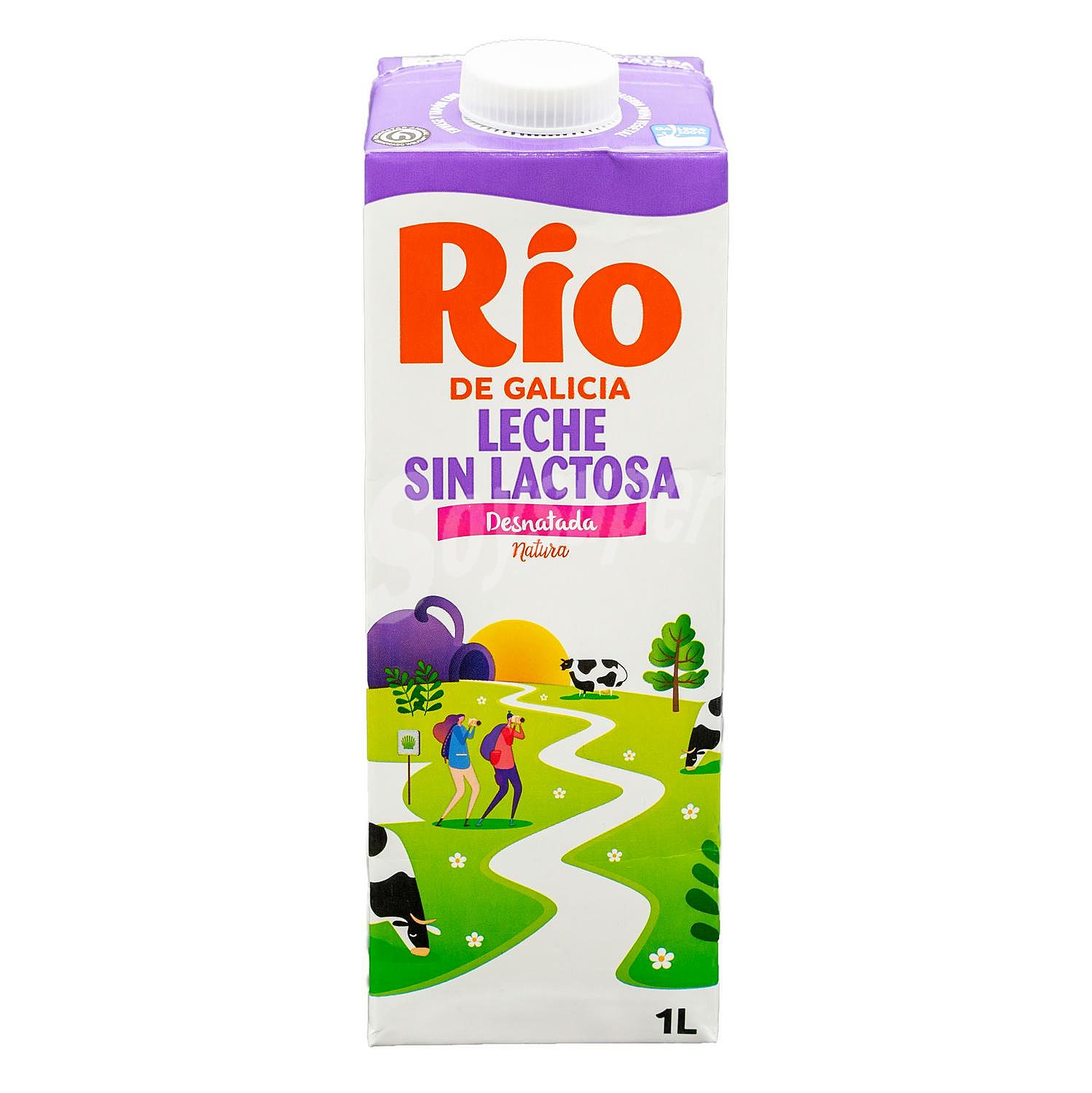 Leche desnatada sin lactosa