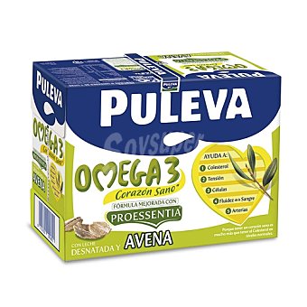 Puleva Preparado lacteo desnatado, enriquecido con avena, ácido oleico y Omega 3 puleva Omega 3