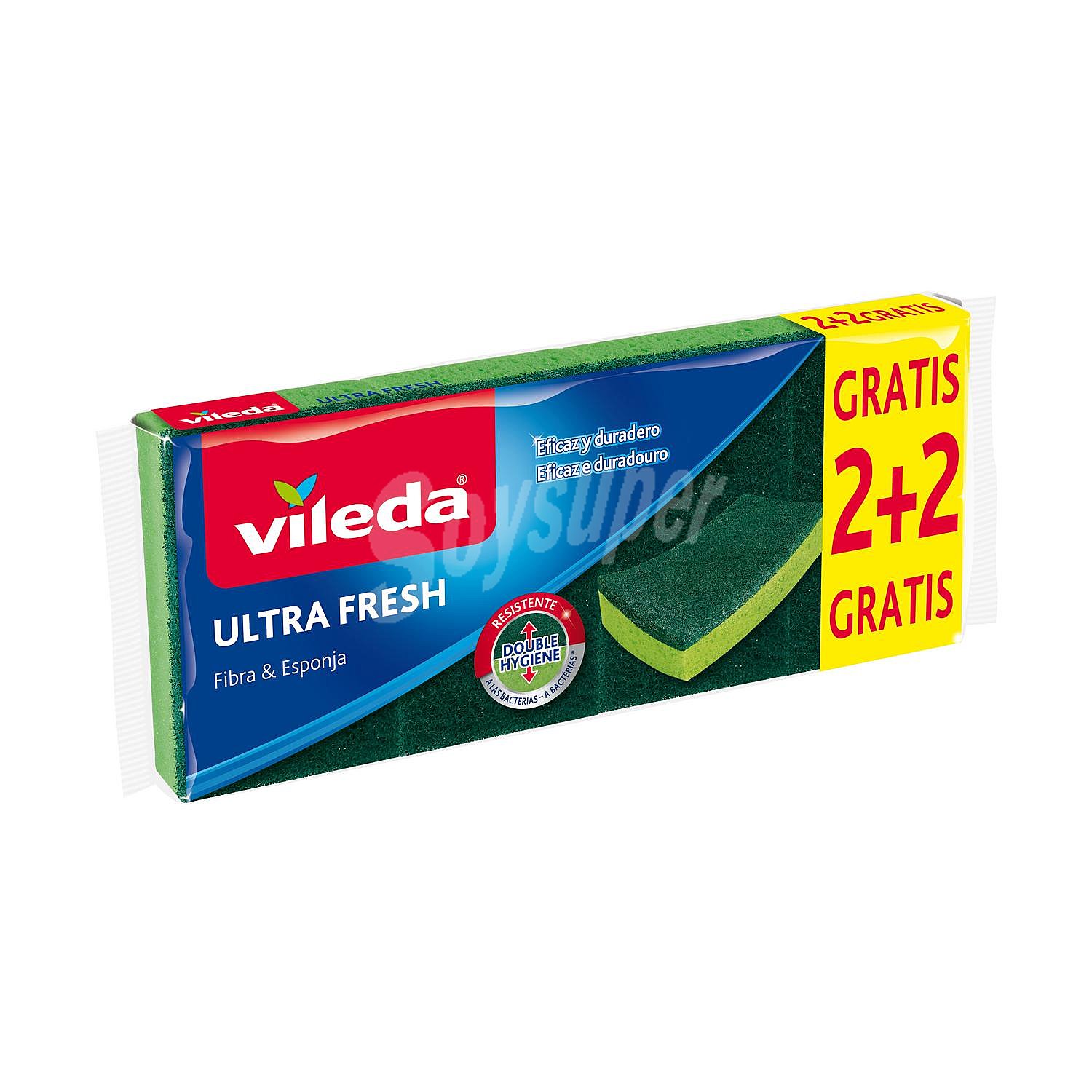 Estropajo ultra fresh vileda