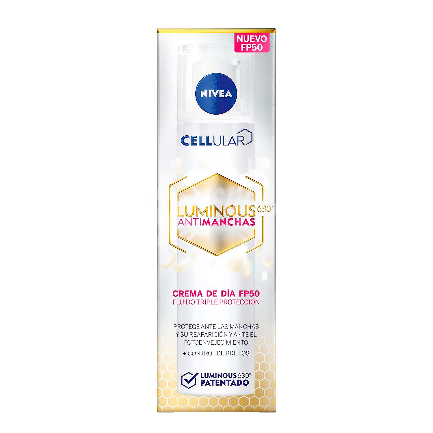 Cellular Luminous crema de día antimanchas SPF-50