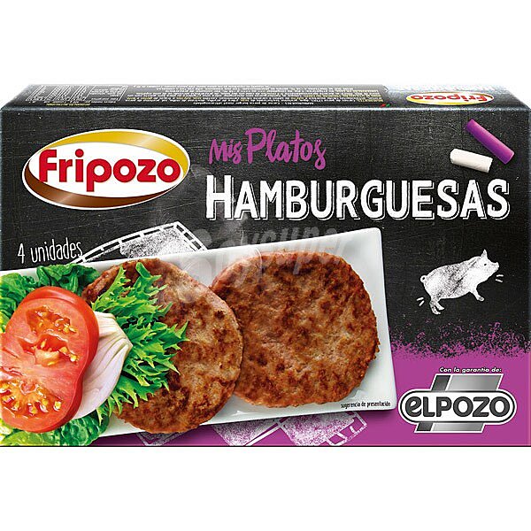 Hamburguesas de cerdo