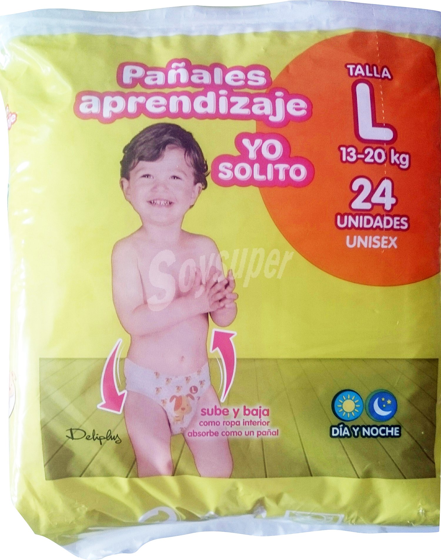 Pañal braguita 12 a 18 kg talla L