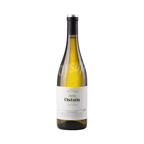 Ostatu Vino blanco con D.O. Ca. Rioja ostatu