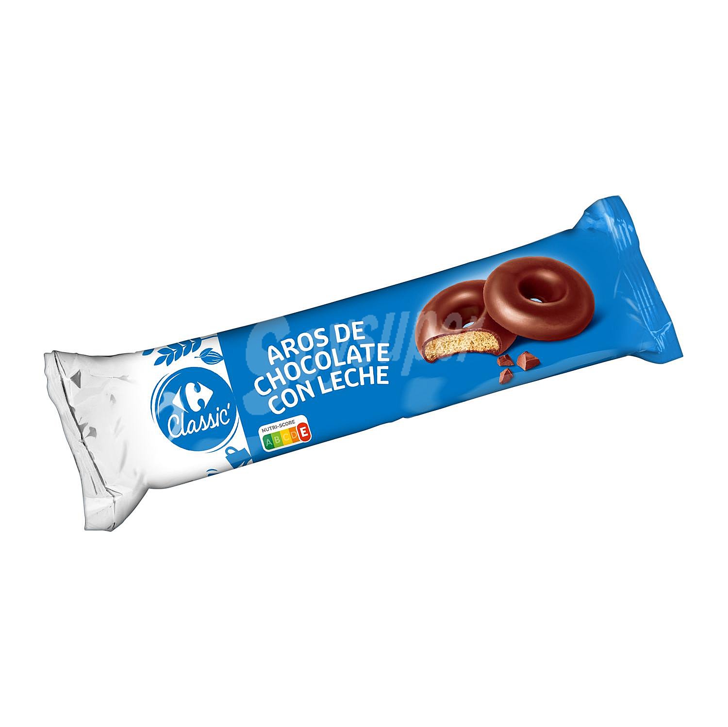 Aros de chocolate con leche Carrefour Classic