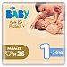 Pañales Carrefour Baby soft&protect Talla 1 (2-5 kg) soft-&-protect