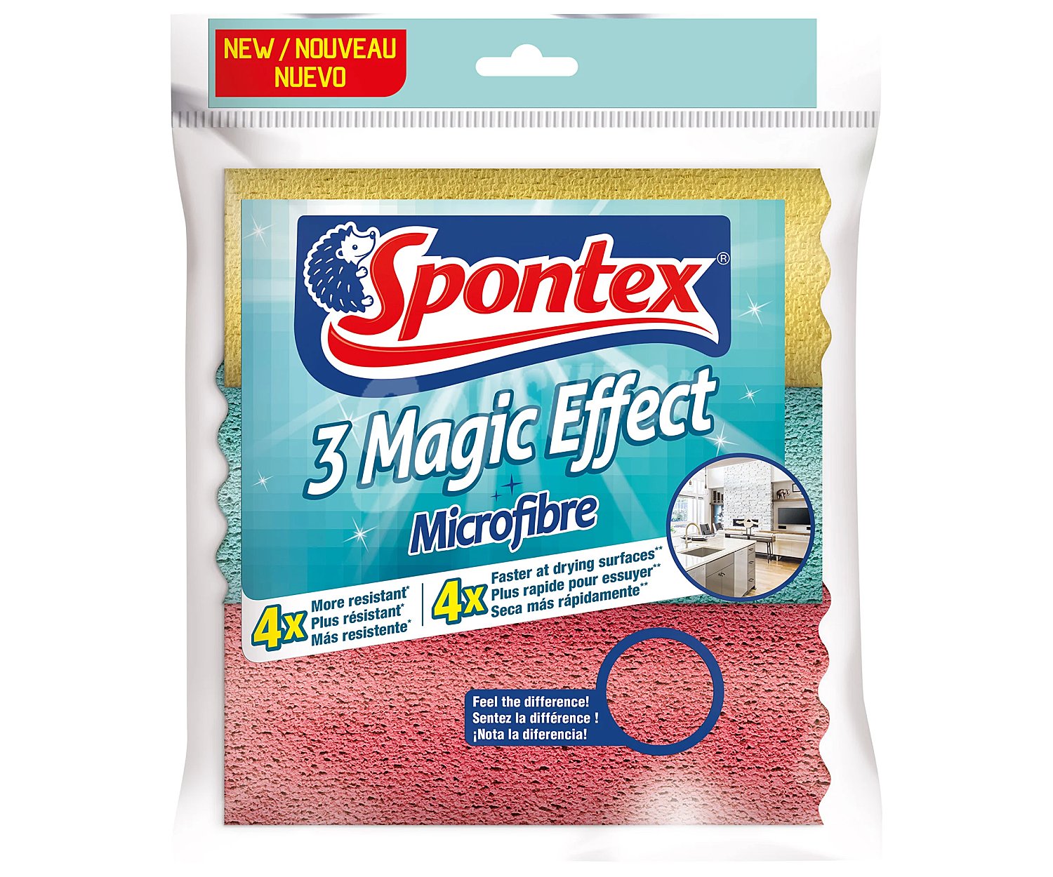 Spontex Bayeta mocrofibra spontex 3 magic effect