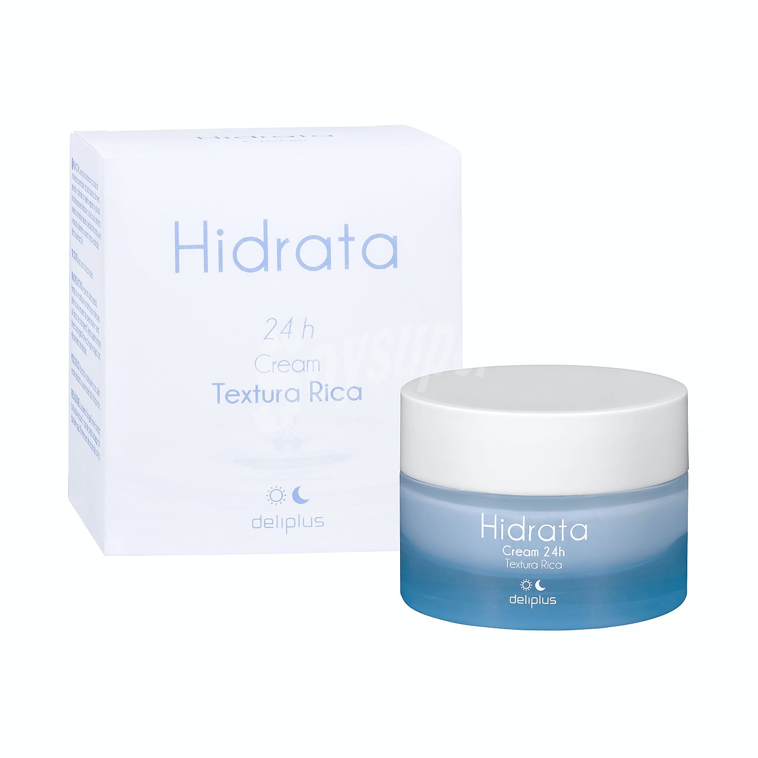 Crema facial hidratante textura rica 24 H