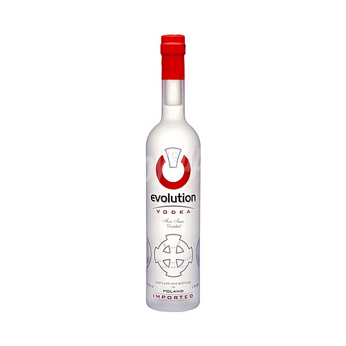 Evolution Vodka blanco destilado y embotellado en Polonia evolution Ñ