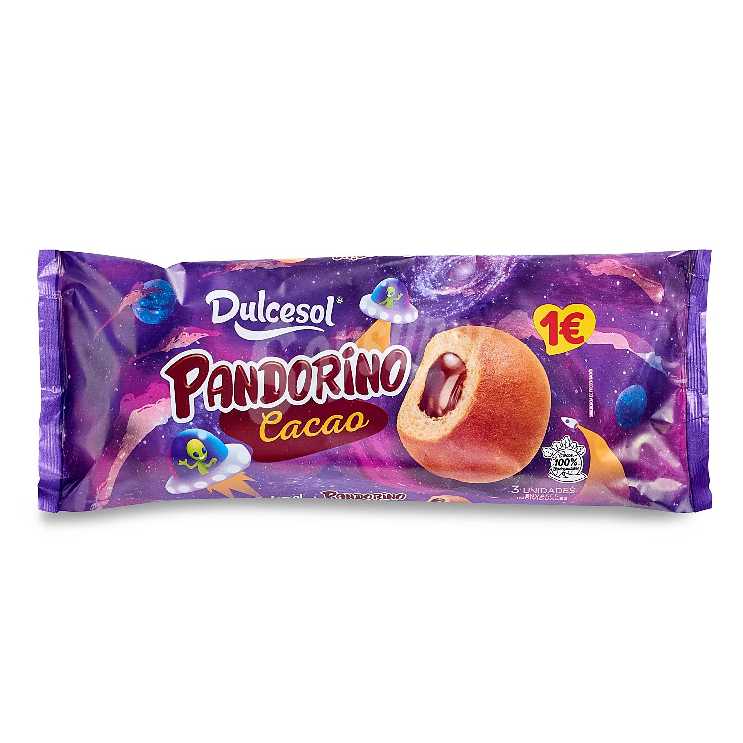 Pandorinos rellenos de cacao Dulcesol