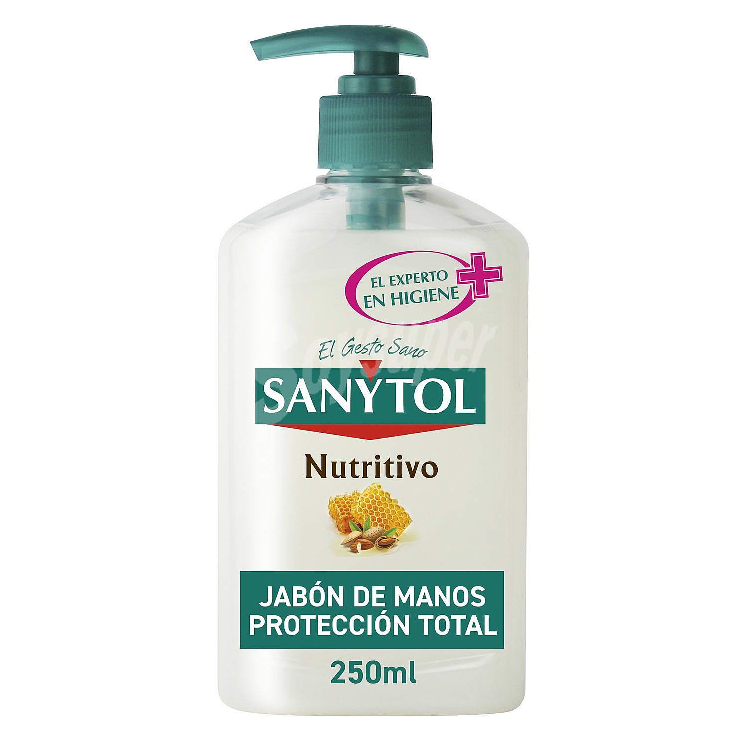 Jabón de manos nutritivo con almendras y jalea real