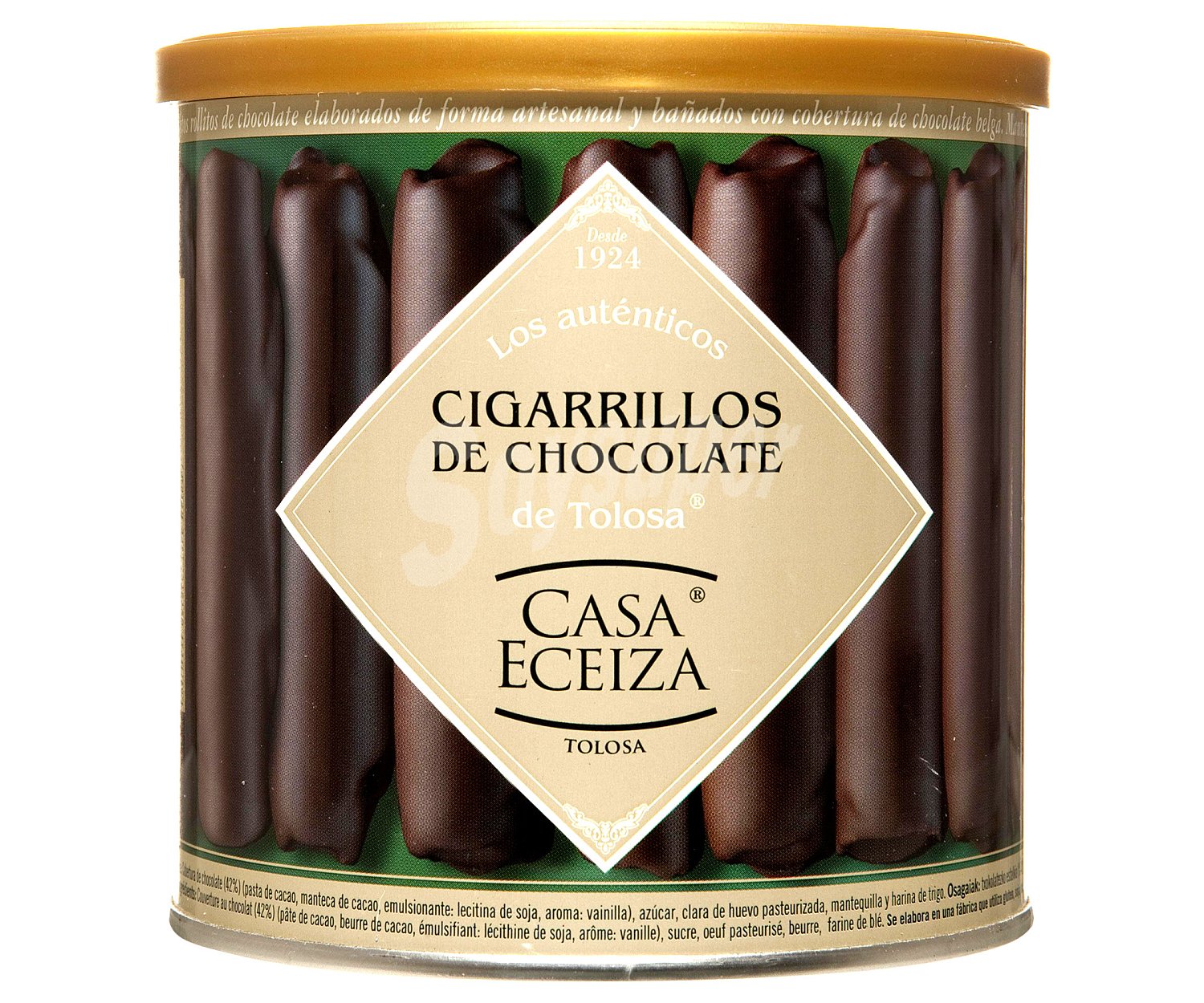 Cigarrillos de chocolate de Tolosa