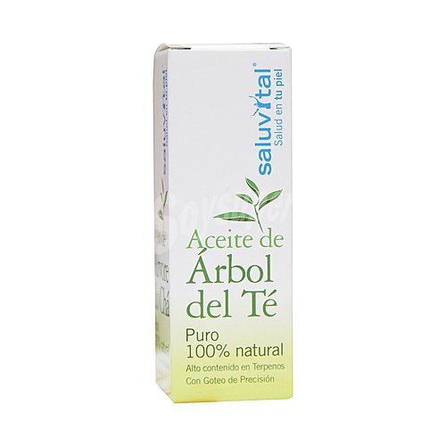 Saluvital Tratamiento anti piojos con aceite de arbol de té 100% puro y natural saluvital