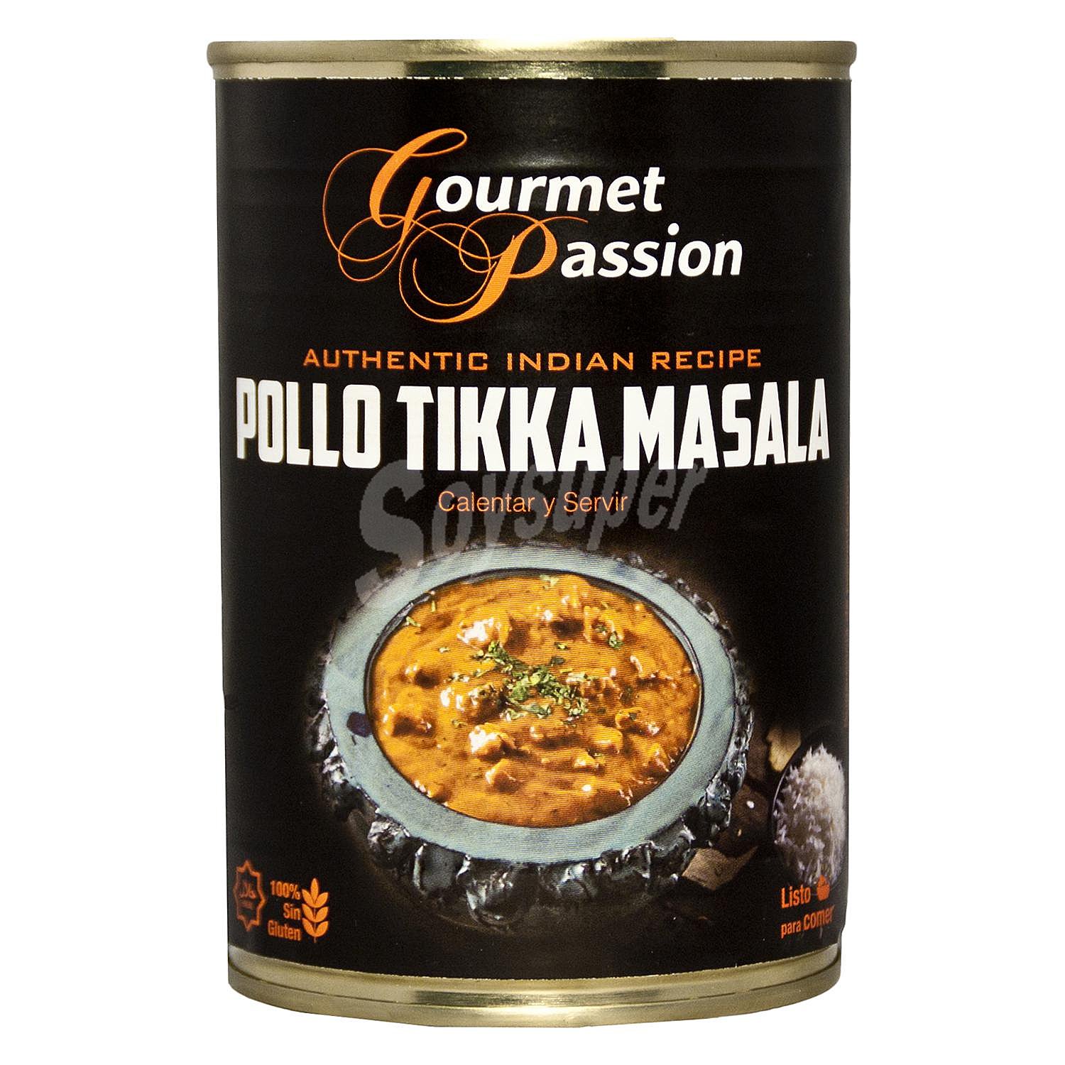 Pollo Tikka Masala Gourmet Passion sin gluten