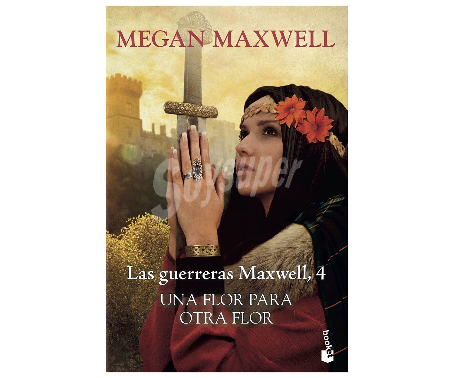 Una flor para otra flor, megan maxwell. Género: romántico. Editorial Planeta.