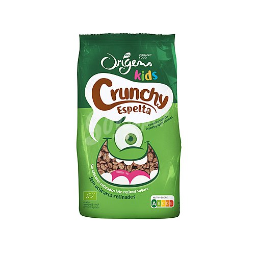 Origens Cereales (crnchys) infantiles de espelta ecológicos origens kids