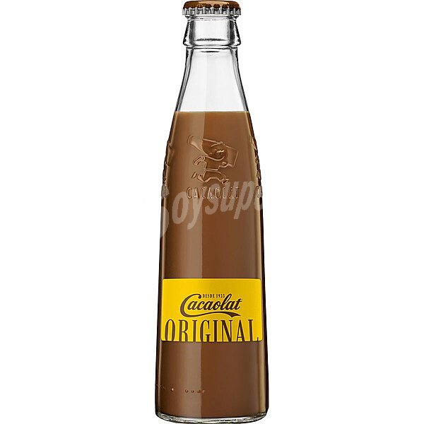 Batido de cacao Sin Gluten envase de vidrio