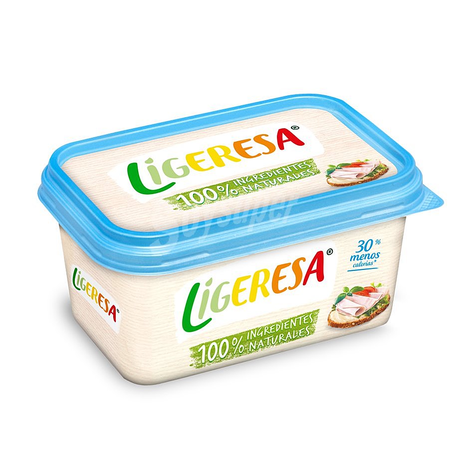 Margarina vegetal suave y ligera