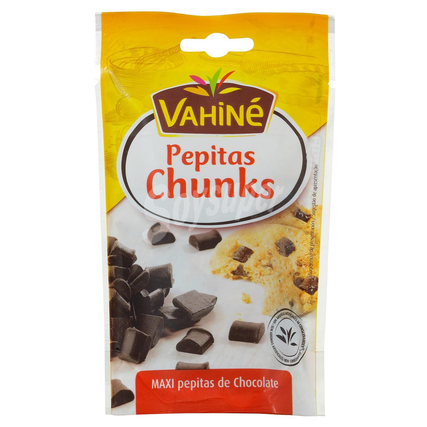 Pepitas de chocolate Chunks Vahiné