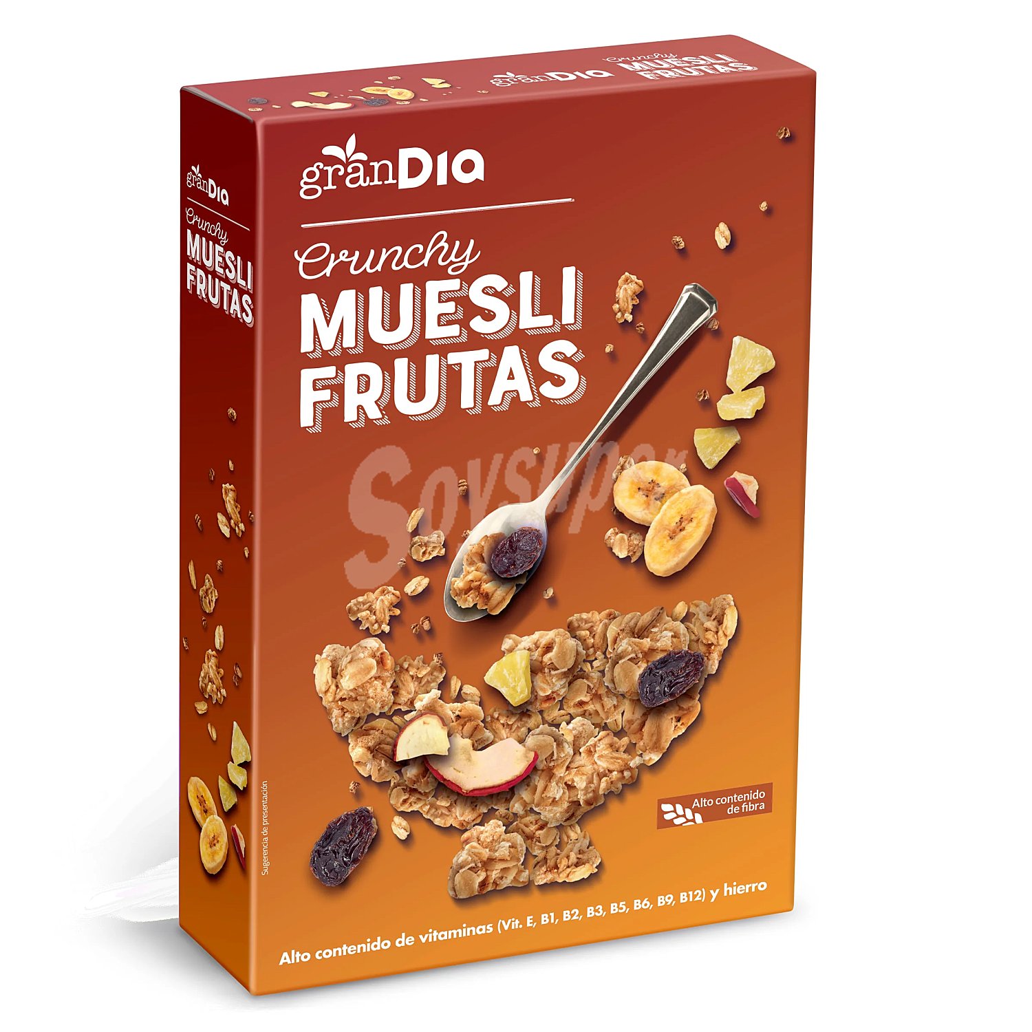 Muesli crujiente con frutas Gran Dia