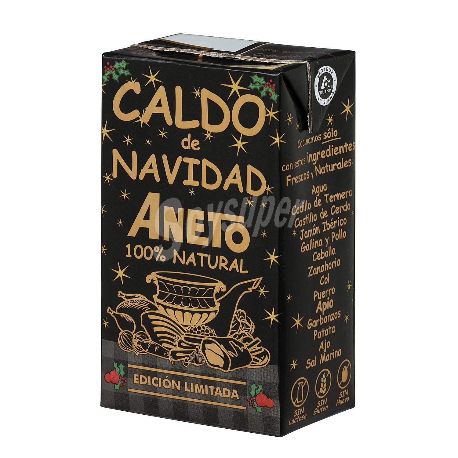 Caldo de Navidad 100% natural