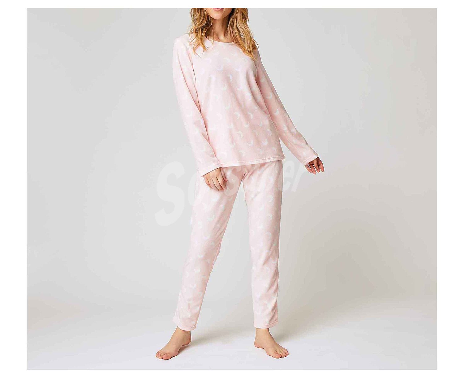 Pijama micropolar para mujer