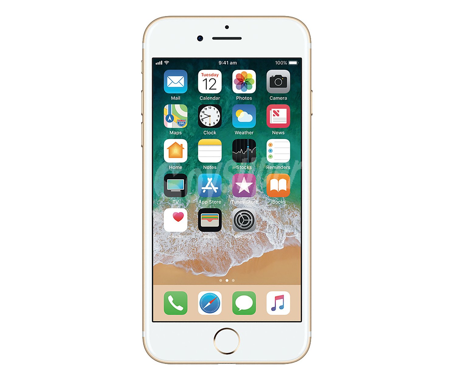 Smartphone 11,93cm (4,7") iphone 7 oro (reacondicionado), A10, 128GB, 1334 x 750px, 12 Mpx, iOS 10 iphone 7 128GB