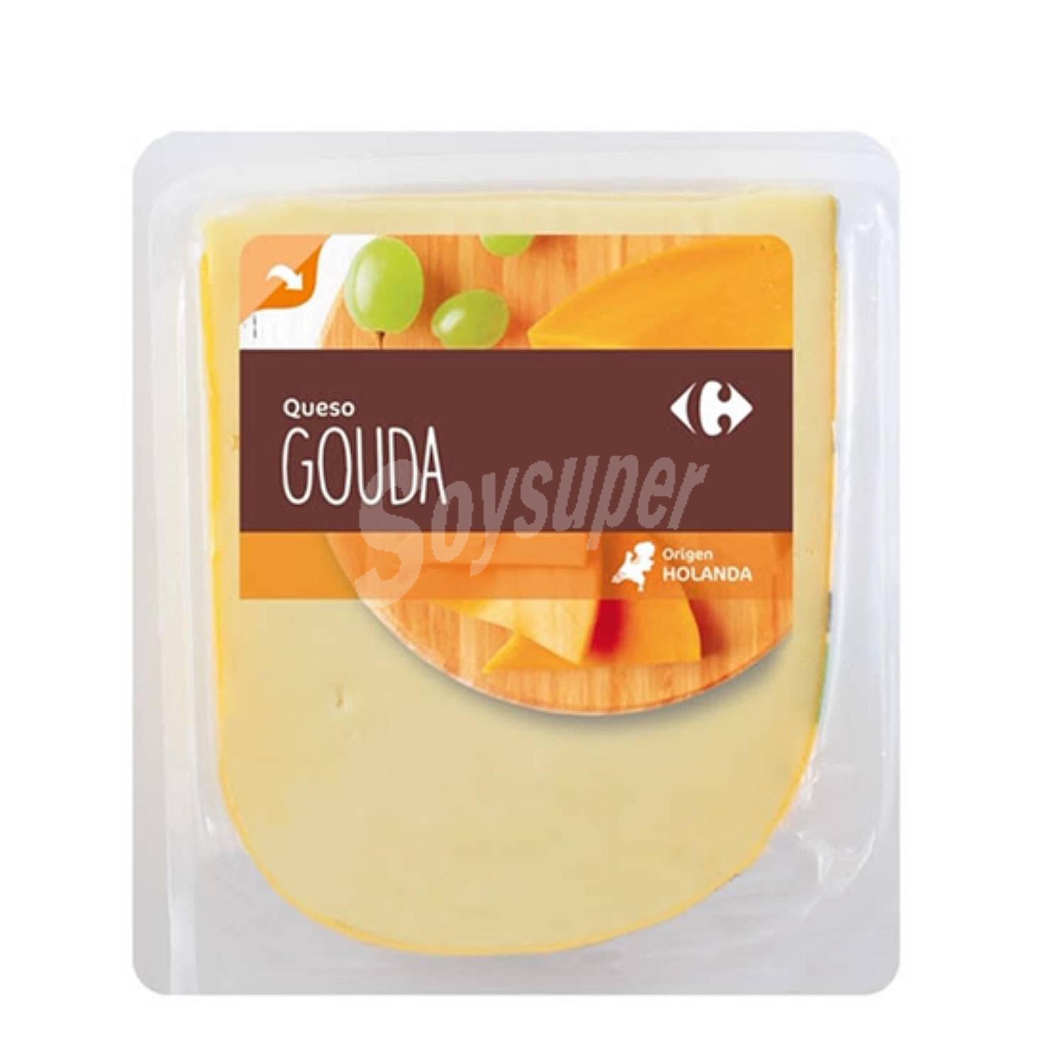 Queso de vaca tierno gouda de Holanda