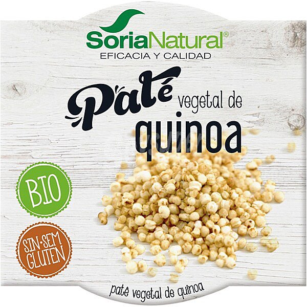 Bio paté vegetal de quinoa ecológico y sin gluten