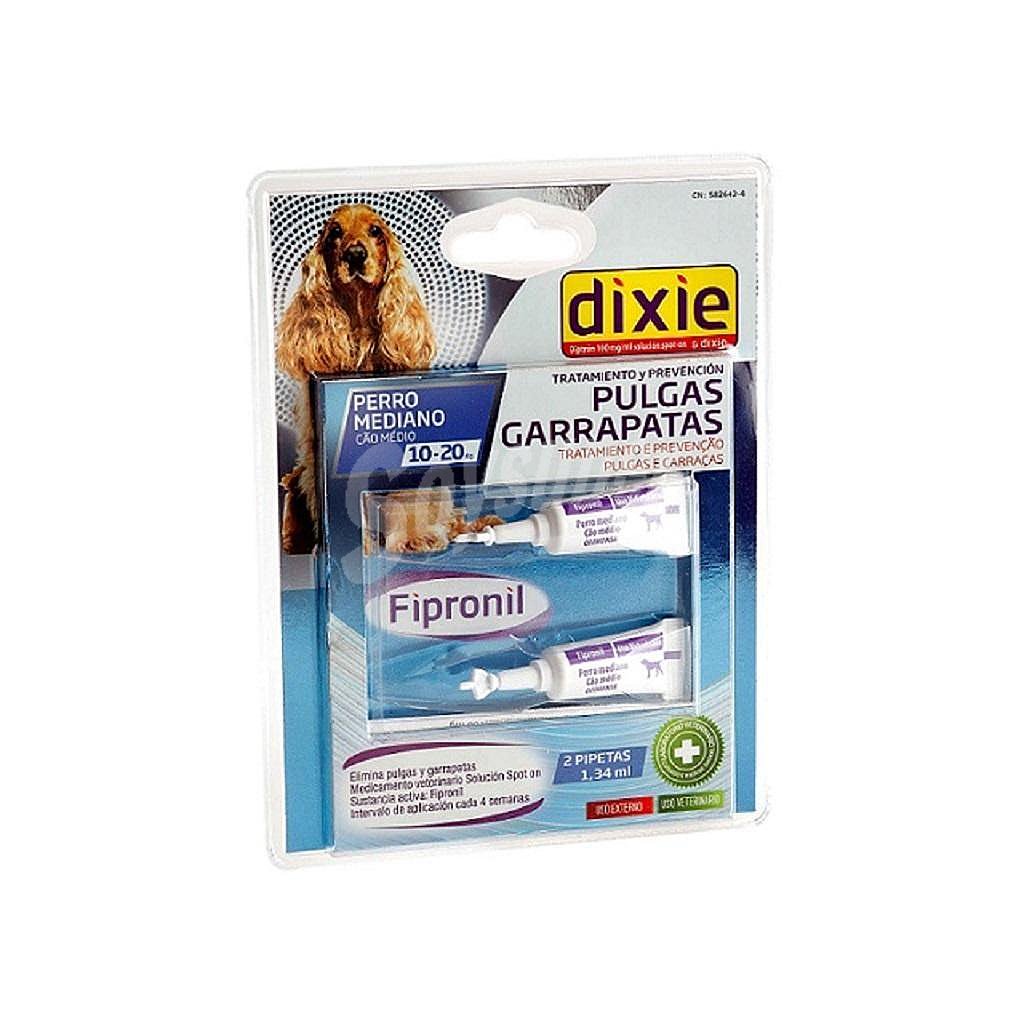 2 Pipetas Insecticida para Perro Medio