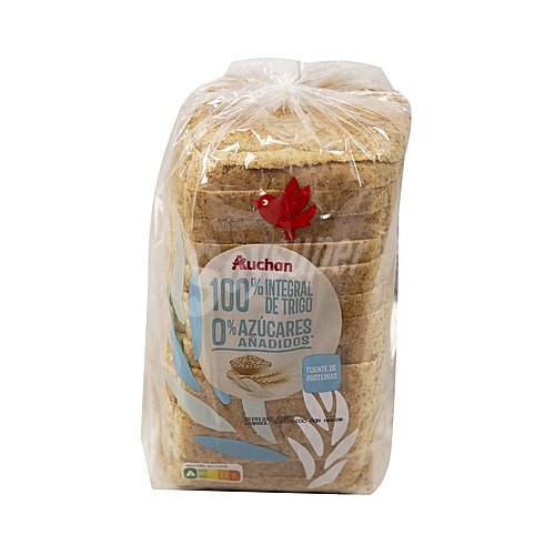 Producto alcampo Pan de molde 100 % integral , o % azúcares añadidos producto alcampo