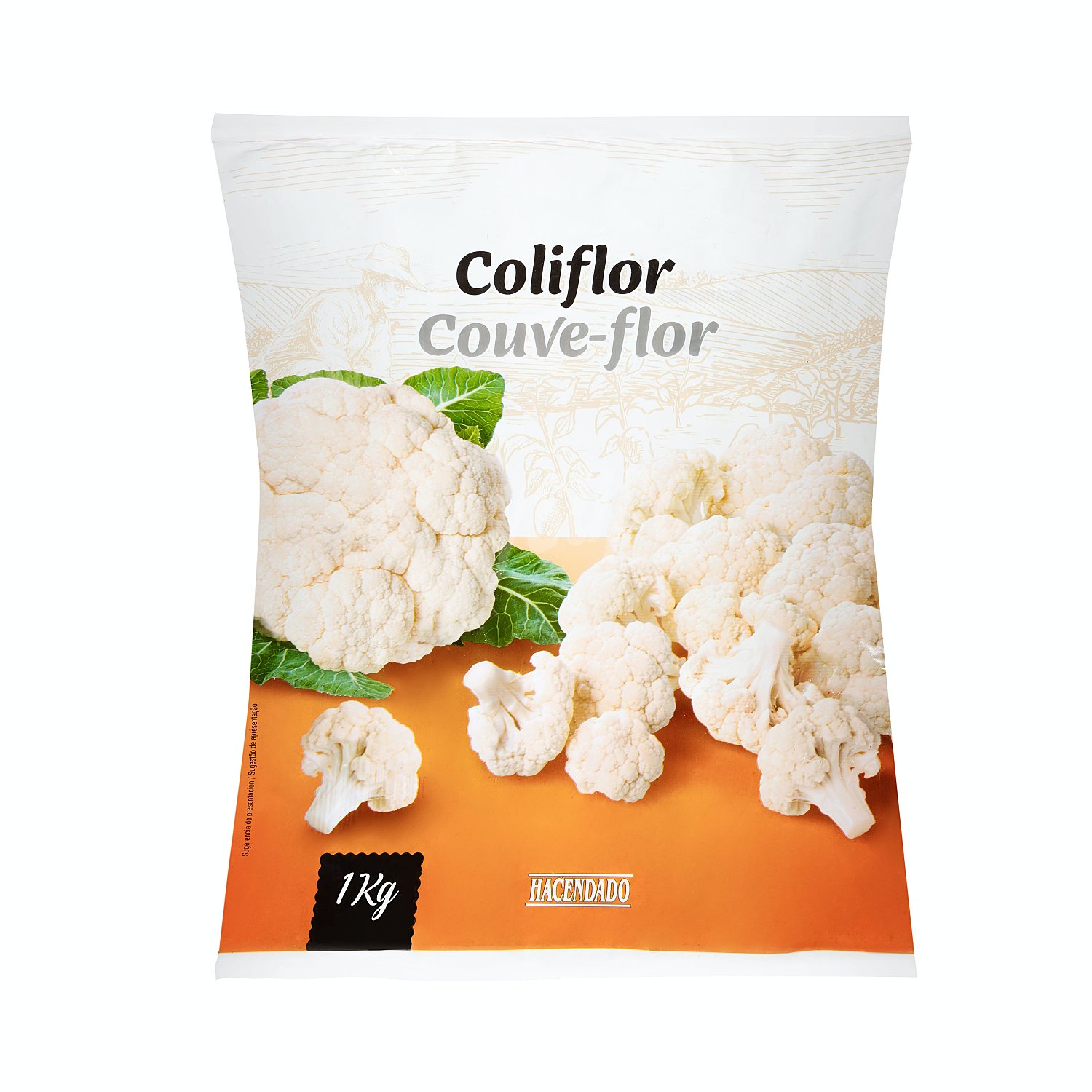 Coliflor congelada