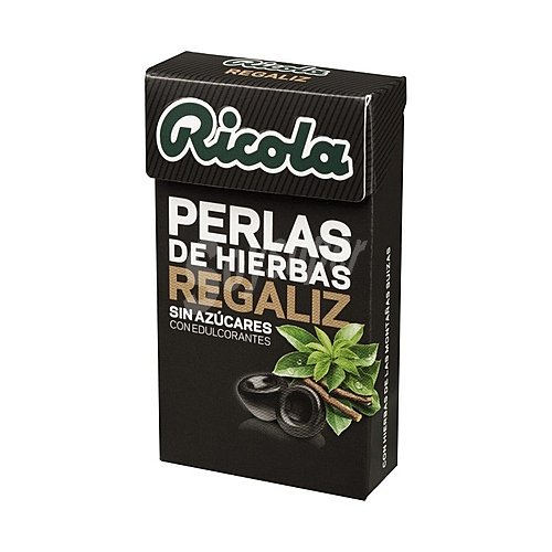 Perlas de regaliz sin azúcar