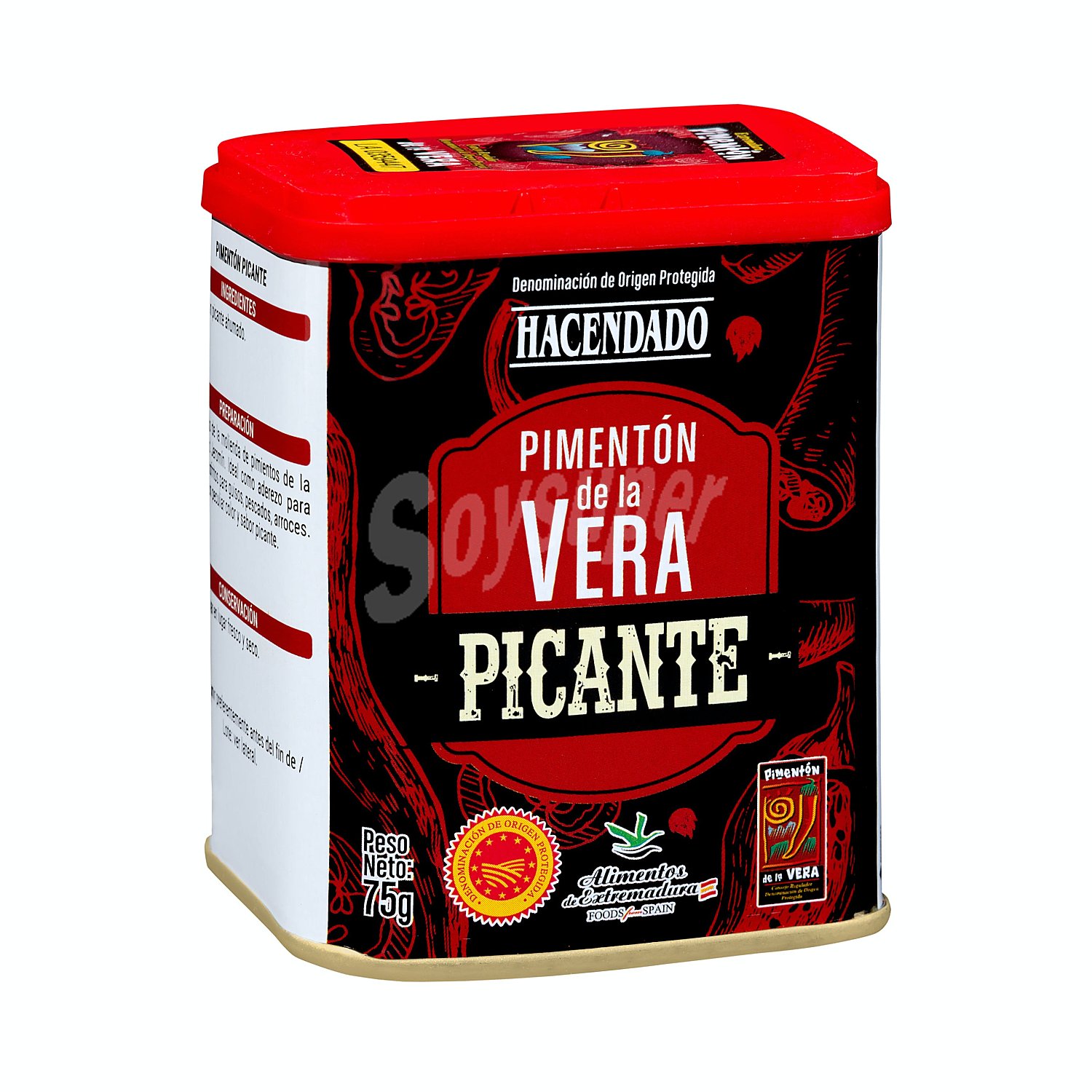 Pimenton picante de la vera D.O