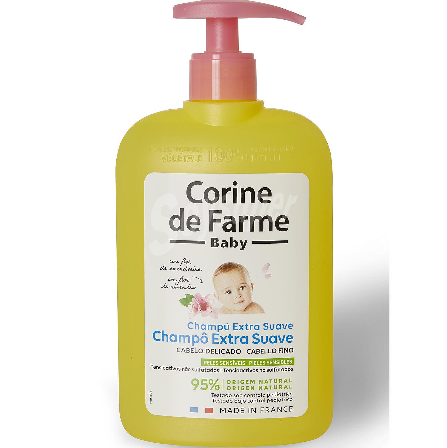 Champú de baño extra suave con flor de almendro Corine de Farme