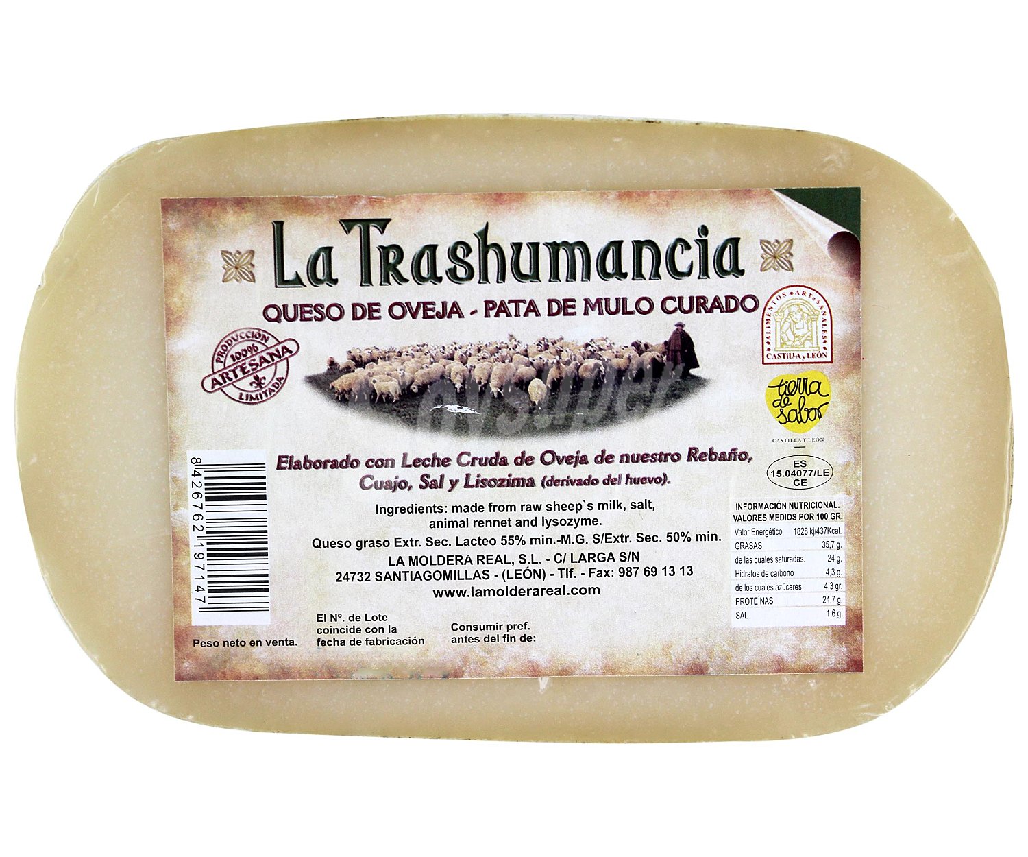 LA trashumancia Queso de oveja curado LA trashumancia