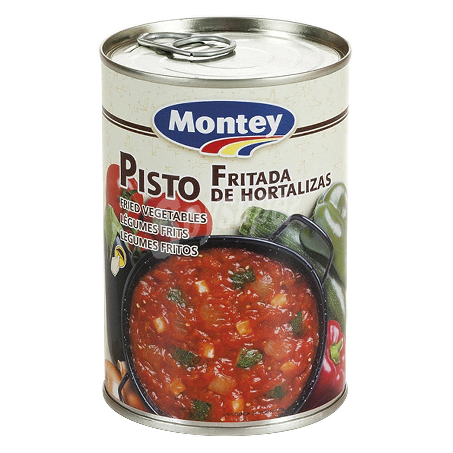 Pisto fritada de hortalizas Montey