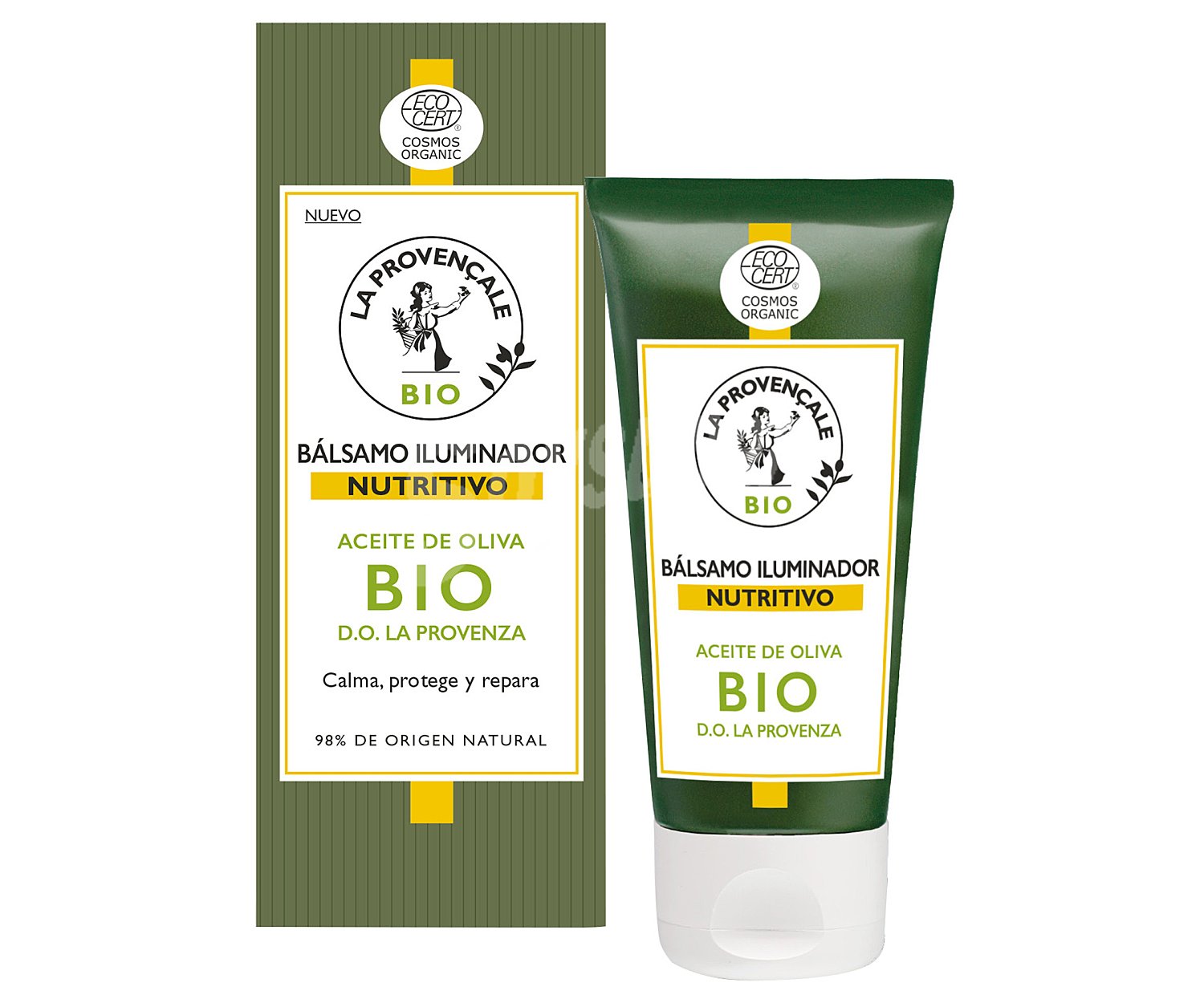 Bálsamo iluminador y nutritivo con aceite de oliva Bio D.O. La Provenza