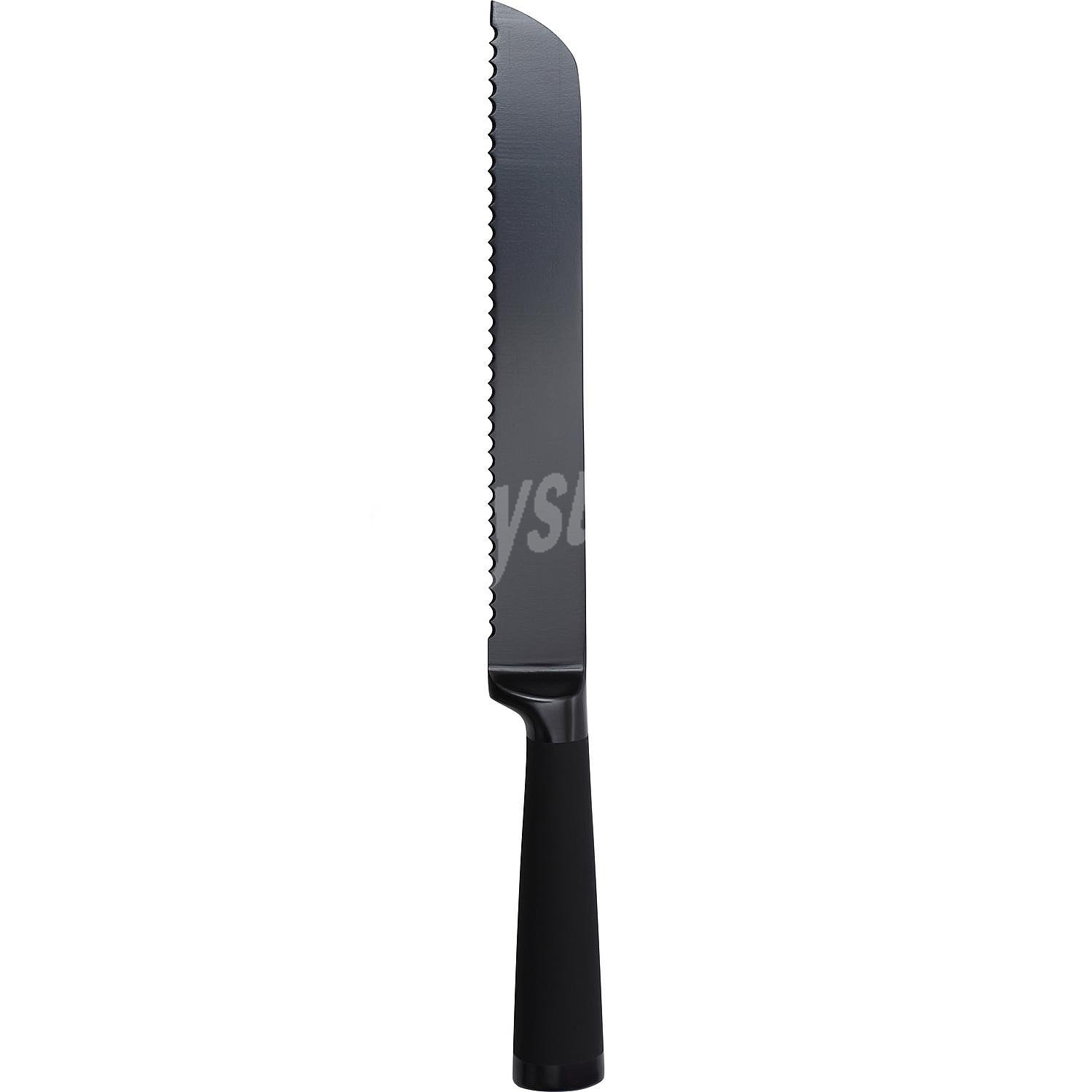 Cuchillo Panero de Acero Inoxidable bergner Black Blade cm - Negro