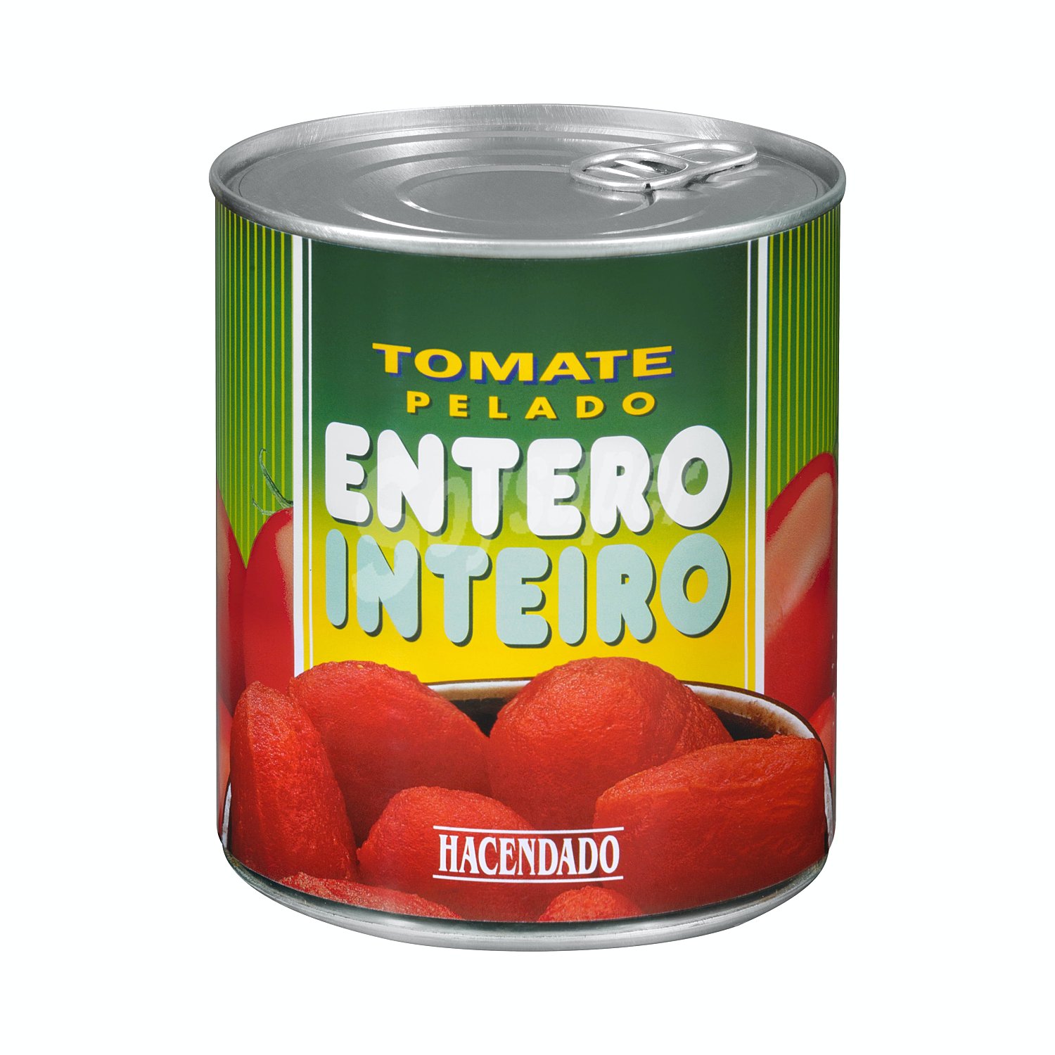 Tomate natural entero pelado