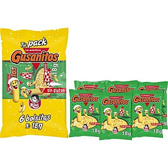 Gusanitos sin gluten