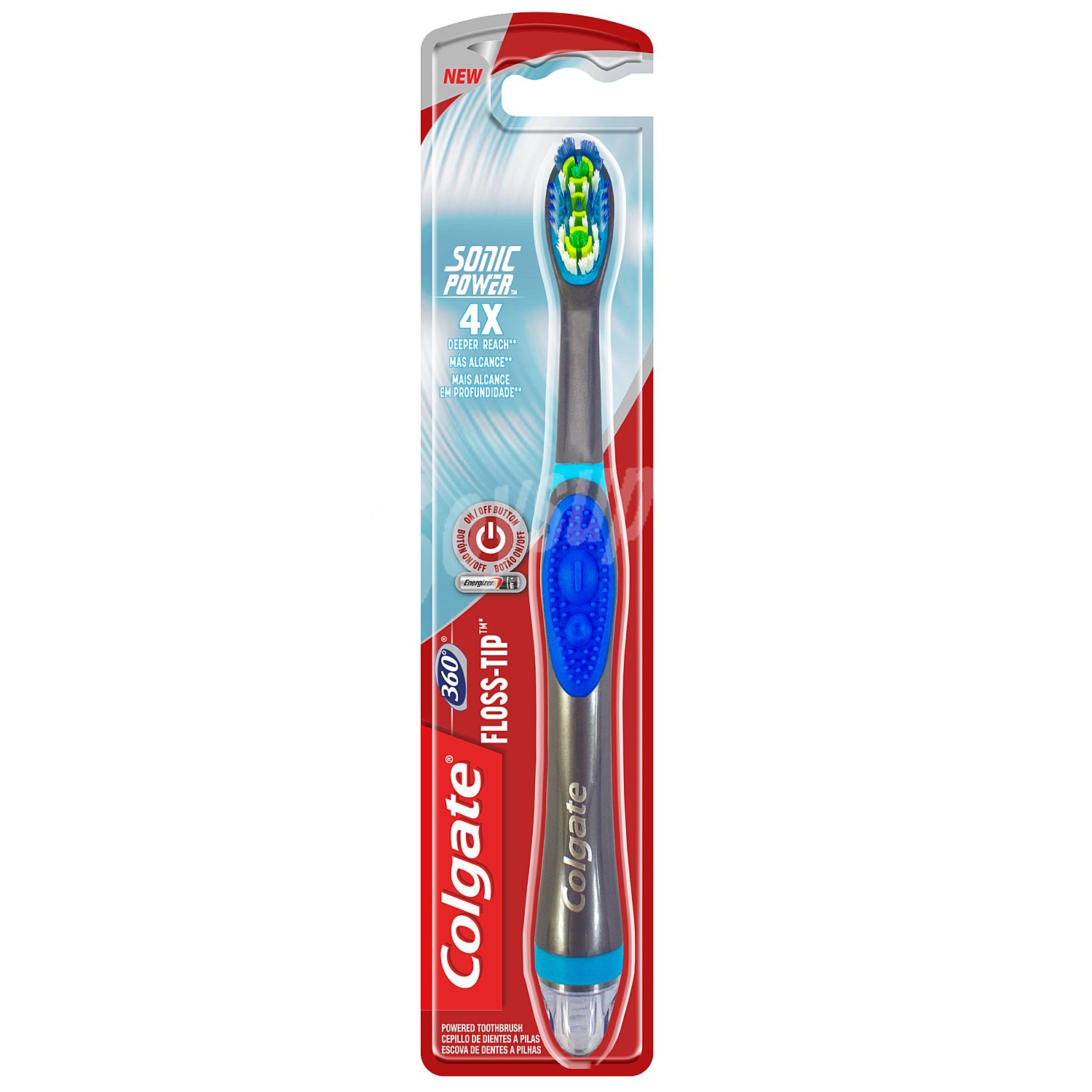 Colgate cepillo dental eléctrico 360 º surround medio