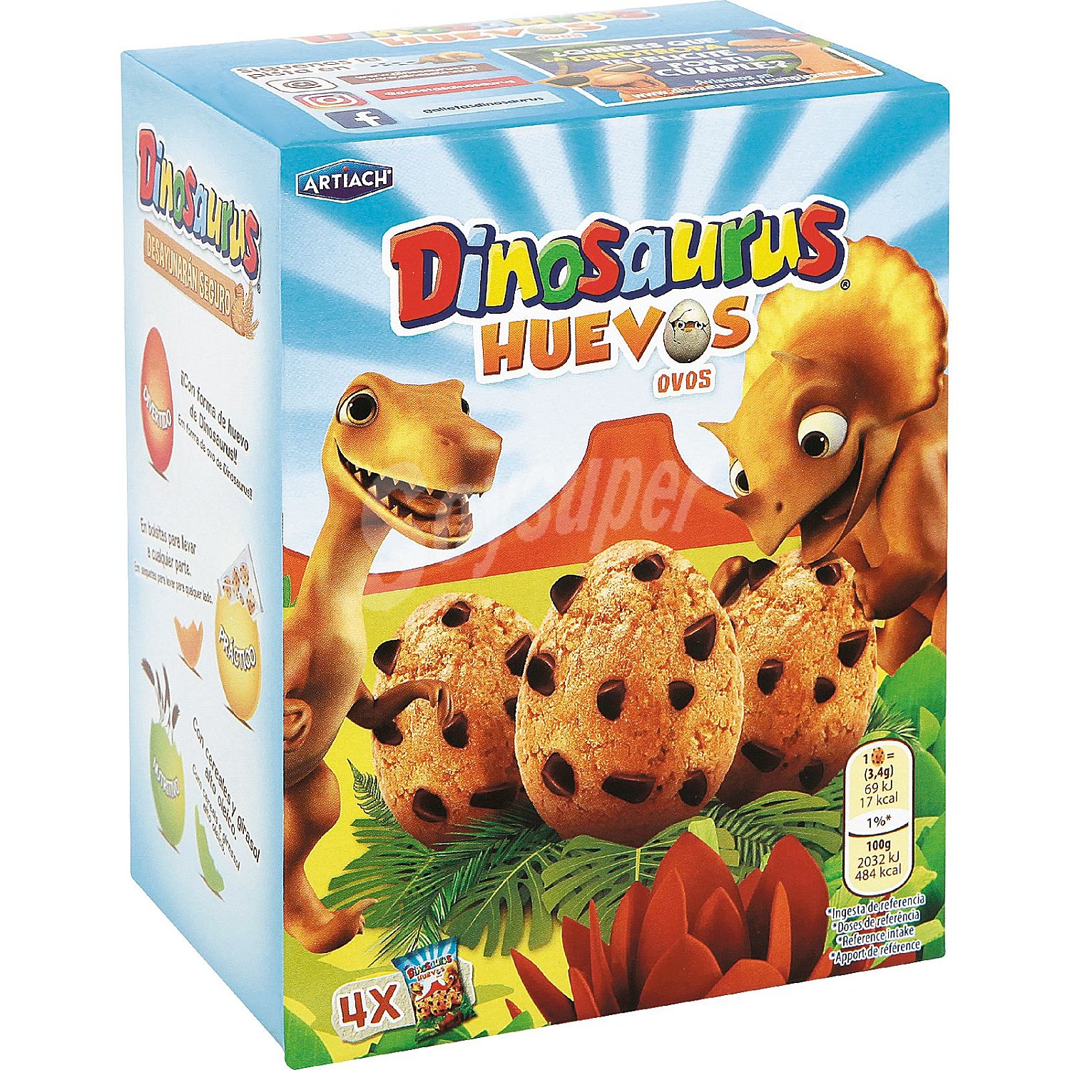 Huevos de dinosaurus artiach