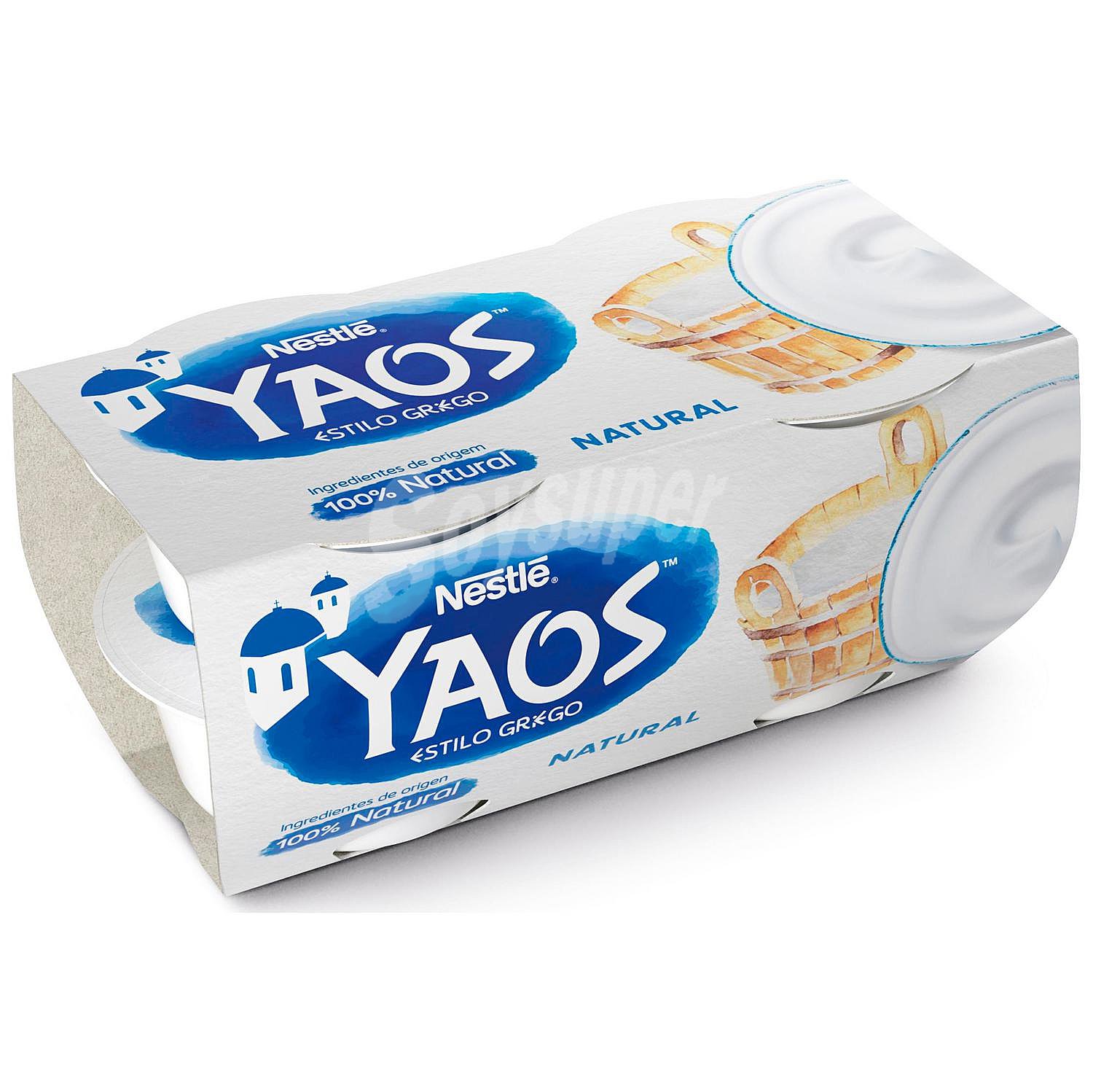 Yogur griego natural