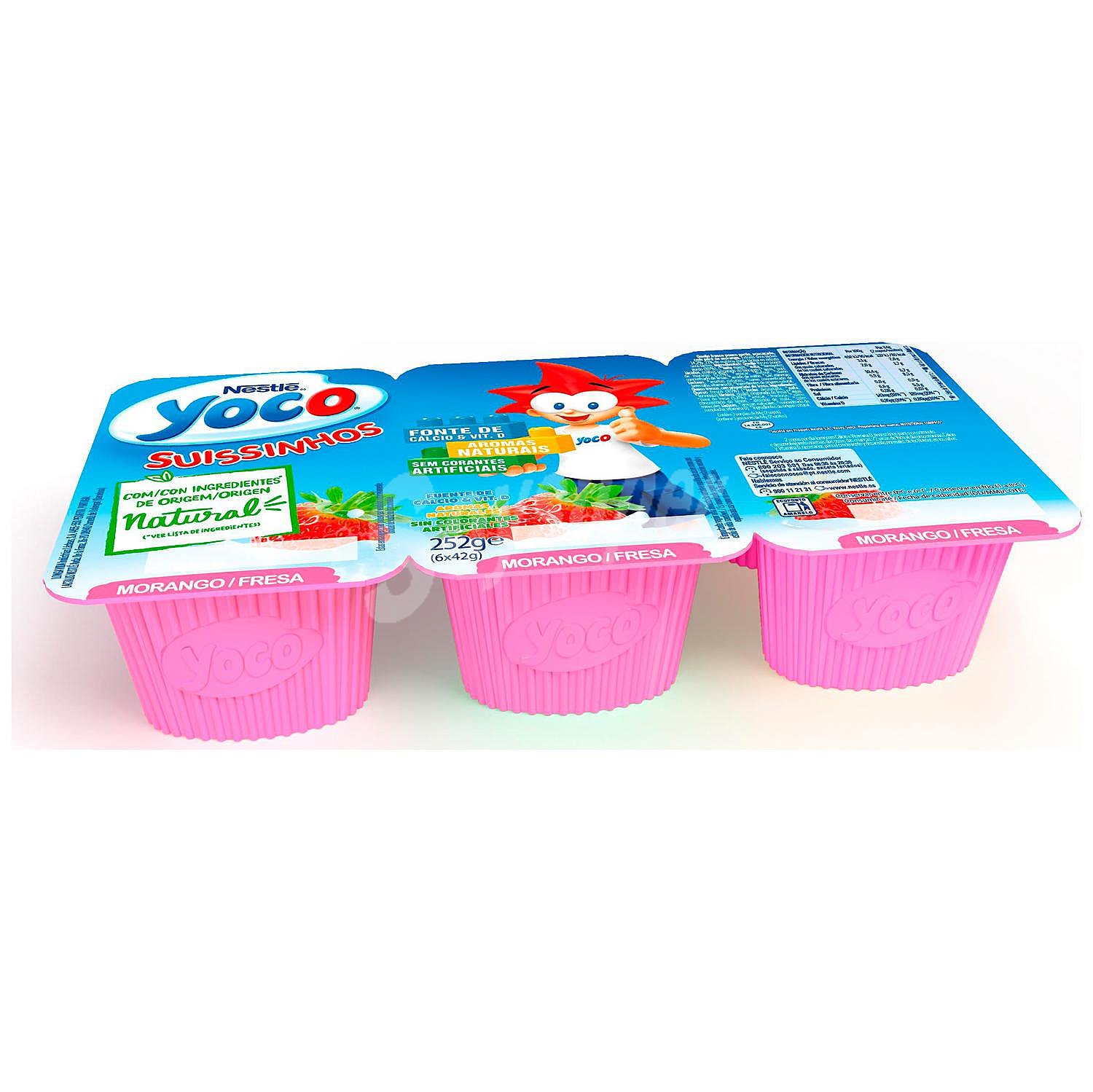 Petit de fresa Nestlé Yoco