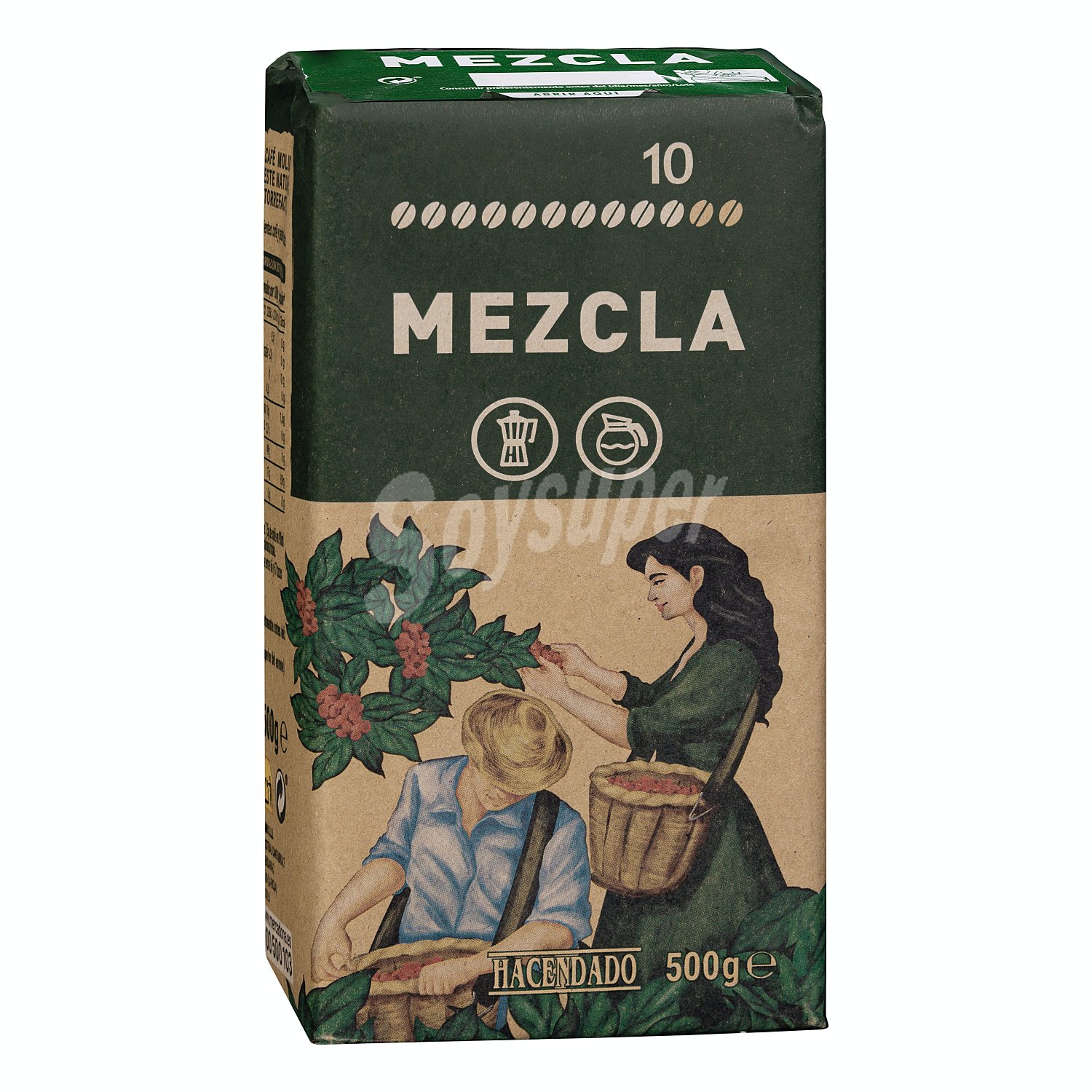 Cafe molido mezcla